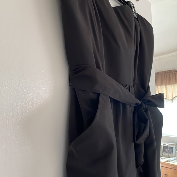 Loft Strapless Black Summer Dress. - Picture 5 of 12